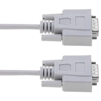 Cable serie con conector DB9 macho a macho de 2m