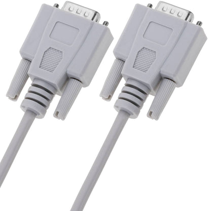 Cable serie con conector DB9 macho a macho de 2m
