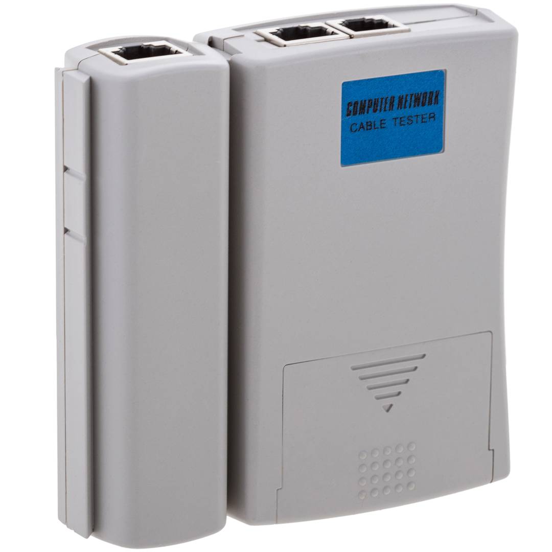 Comprobador de cables de red RJ45 RJ11 y RJ12