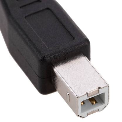 Cable USB negro A macho a USB B macho impresora de 1.8 m