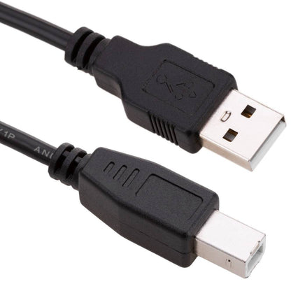Cable USB negro A macho a USB B macho impresora de 3 m