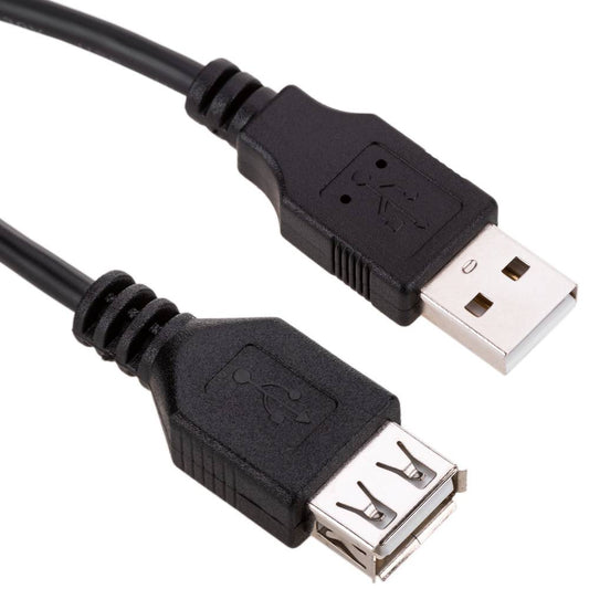 Cable alargador USB 2.0 de 1 m tipo A Macho a Hembra