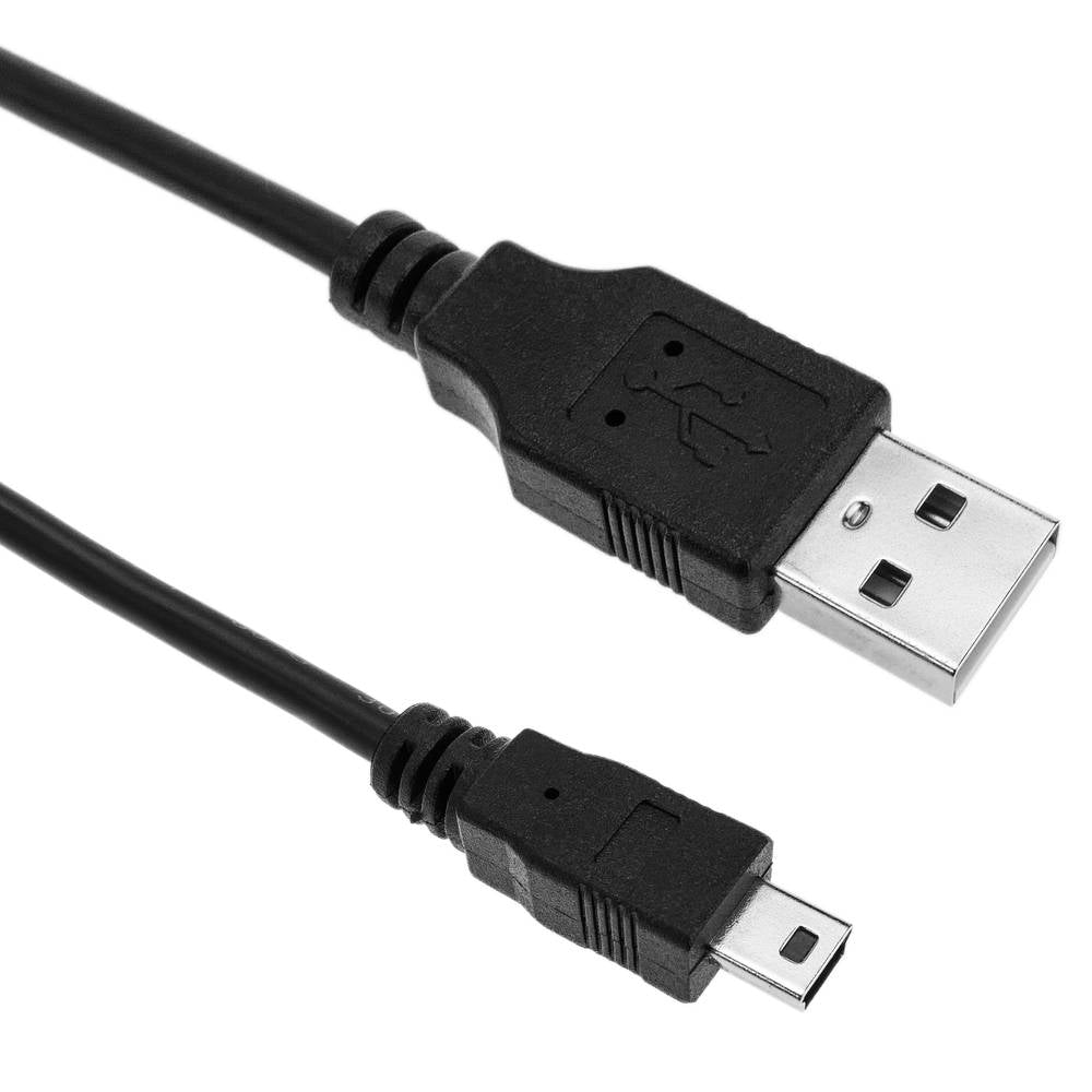Cable USB 2.0 USB tipo A macho a miniUSB tipo B macho de 1.8m