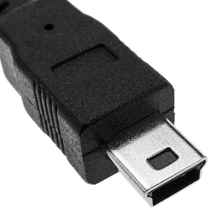 Cable USB 2.0 USB tipo A macho a miniUSB tipo B macho de 5m