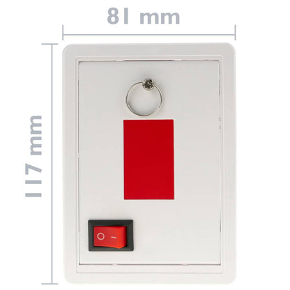 Luz de señalización industrial. Luz de alarma para panel 220 VAC