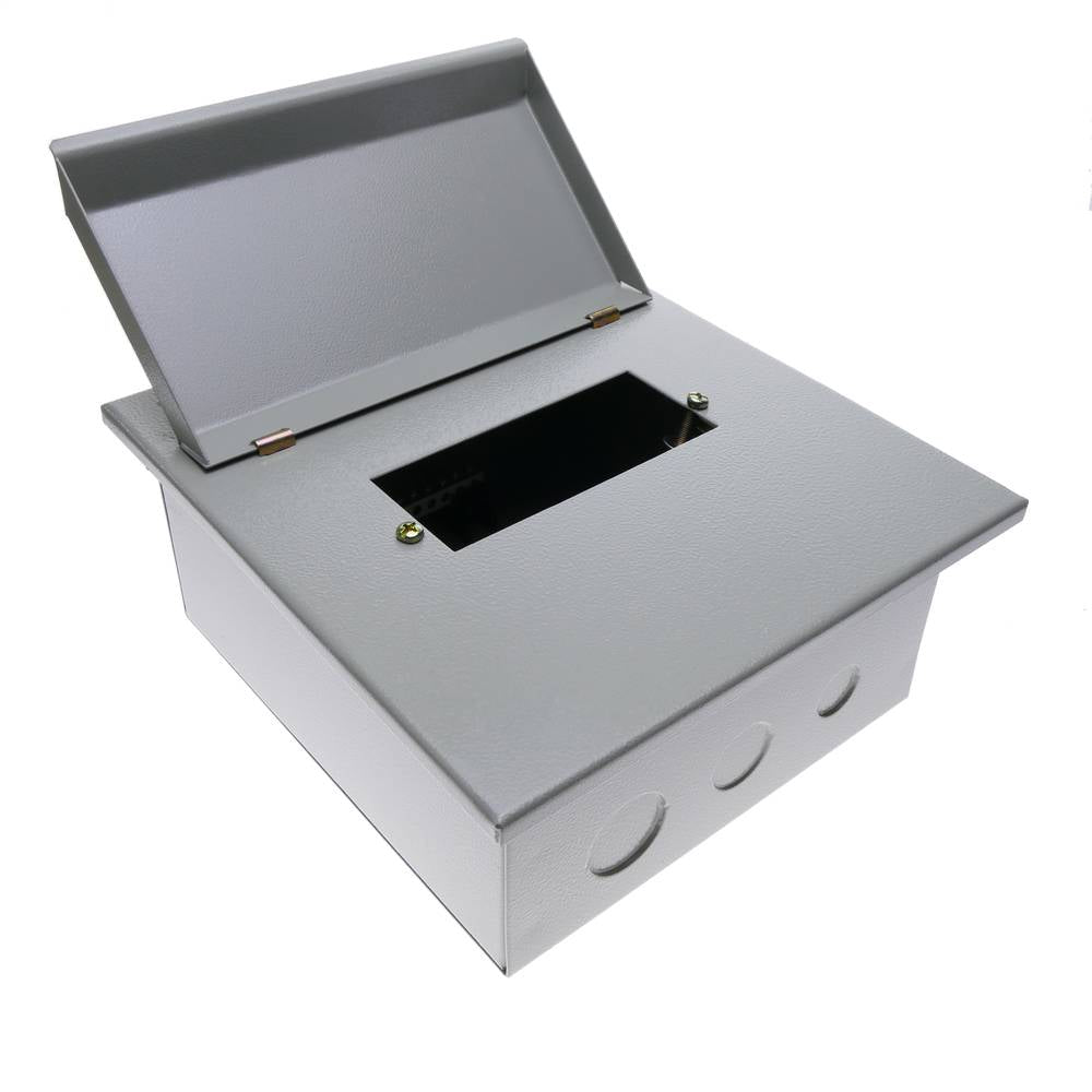 Caja de distribución eléctrica de 6 módulos 17.5 mm IP40 para empotrar de metal SPN