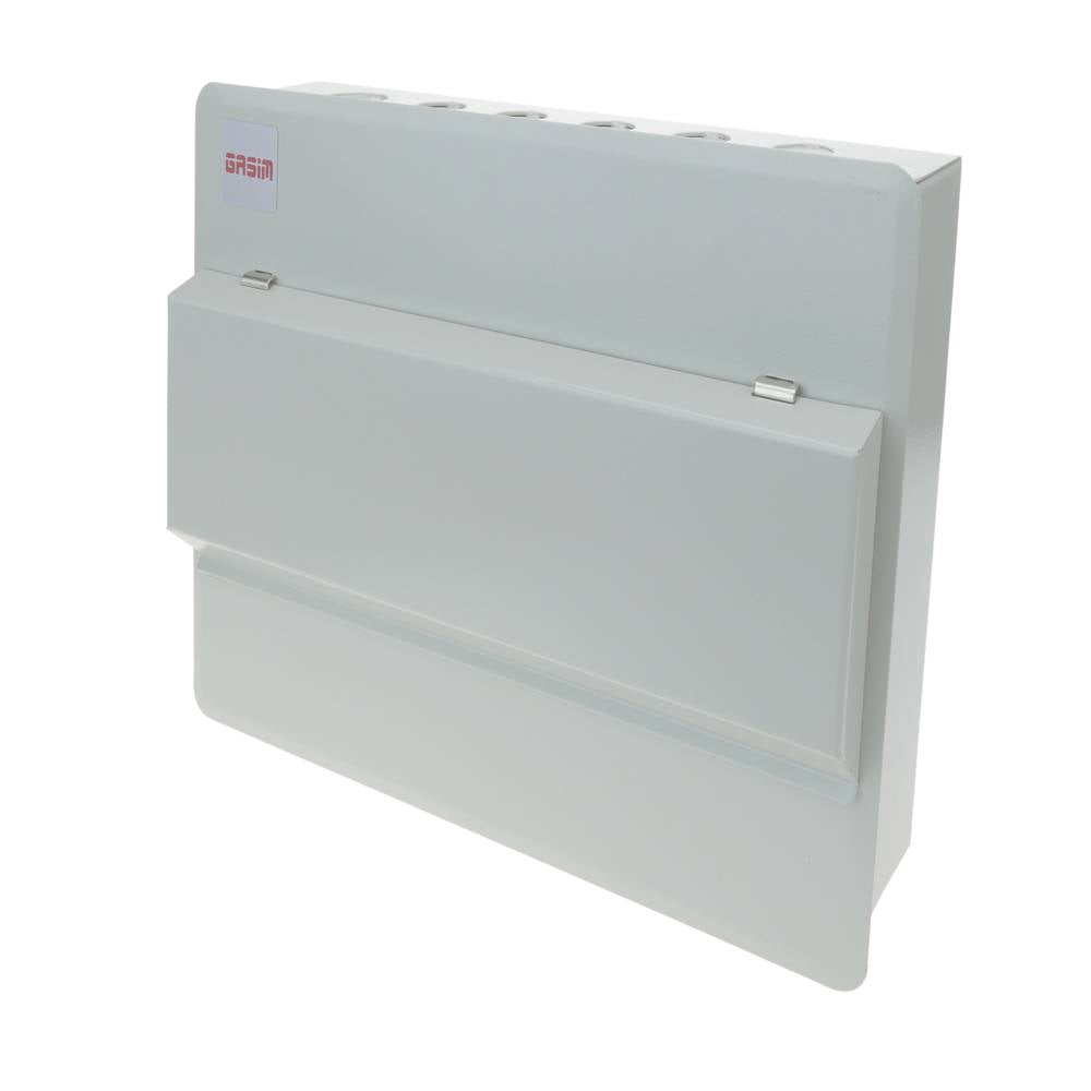 Caja de distribución eléctrica de 8 módulos 17.5 mm IP40 para empotrar de metal SPN