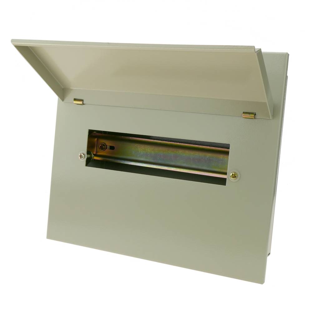 Caja de distribución eléctrica de 10 módulos 18mm IP40 para empotrar de metal SPN