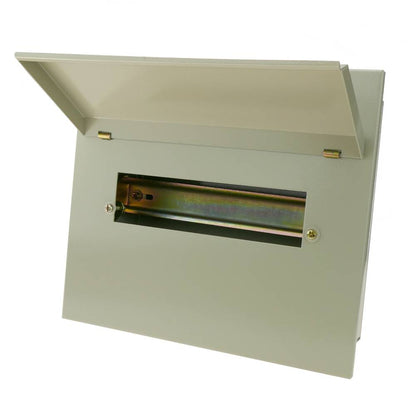 Caja de distribución eléctrica de 10 módulos 18mm IP40 para empotrar de metal SPN
