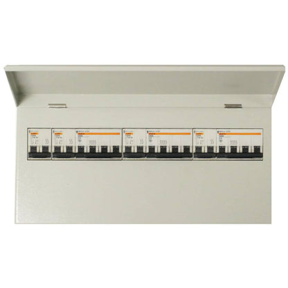 Caja de distribución eléctrica de 20 módulos 17.5 mm IP40 para empotrar de metal SPN