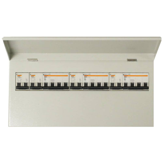 Caja de distribución eléctrica de 20 módulos 17.5 mm IP40 para empotrar de metal SPN