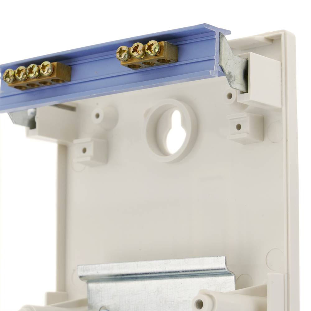 Caja de distribución eléctrica SPN 4M IP40 de superficie de plástico ABS