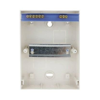 Caja de distribución eléctrica SPN 6M IP40 de superficie de plástico ABS