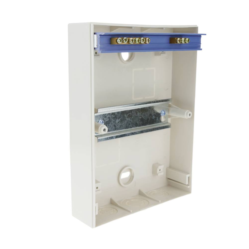Caja de distribución eléctrica SPN 6M IP40 de superficie de plástico ABS