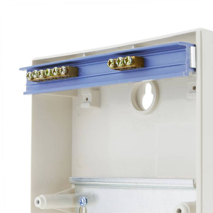 Caja de distribución eléctrica SPN 6M IP40 de superficie de plástico ABS