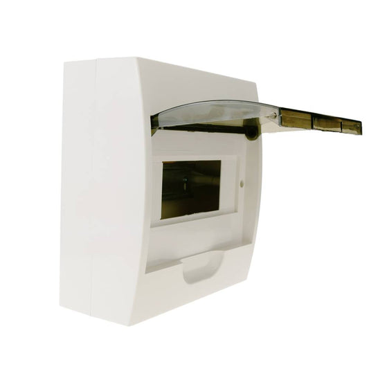 Caja de distribución eléctrica SPN 8M IP40 de superficie de plástico ABS
