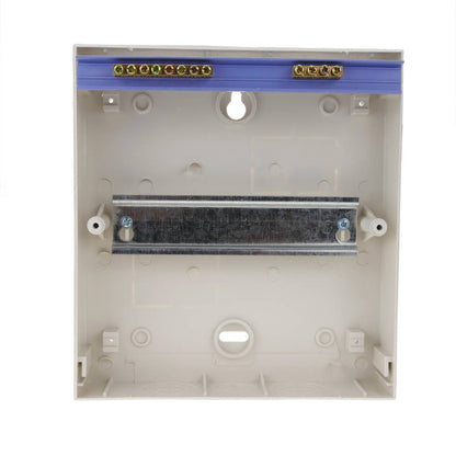 Caja de distribución eléctrica SPN 8M IP40 de superficie de plástico ABS