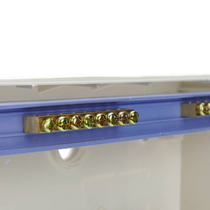 Caja de distribución eléctrica SPN 8M IP40 de superficie de plástico ABS