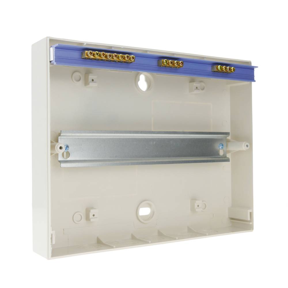 Caja de distribución eléctrica SPN 12M IP40 de superficie de plástico ABS
