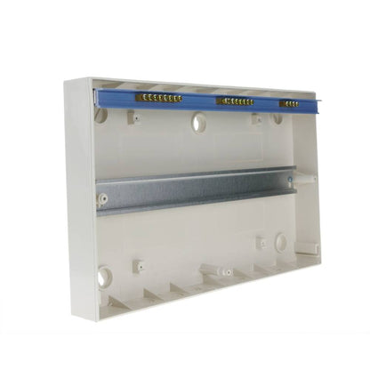 Caja de distribución eléctrica SPN 18M IP40 de superficie de plástico ABS