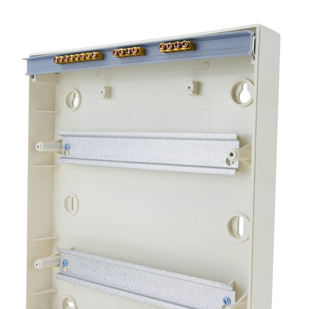 Caja de distribución eléctrica de 24 módulos de 17.5 mm de superficie de plástico ABS SPN IP40