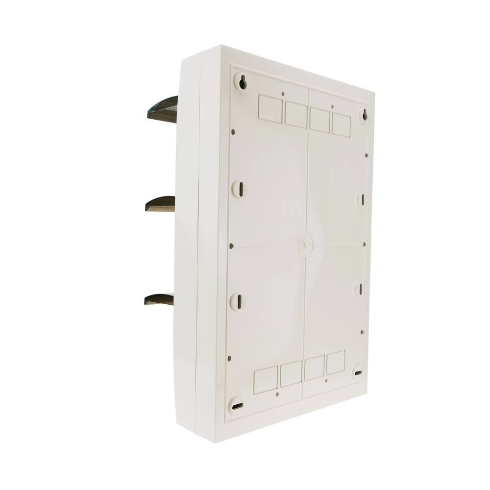 Caja de distribución eléctrica de 36 módulos de 17.5 mm de superficie de plástico ABS SPN IP40