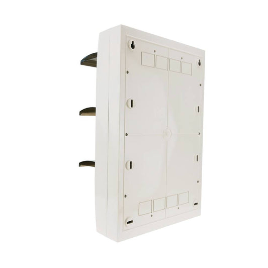 Caja de distribución eléctrica de 36 módulos de 17.5 mm de superficie de plástico ABS SPN IP40