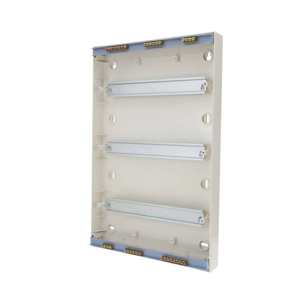 Caja de distribución eléctrica de 36 módulos de 17.5 mm de superficie de plástico ABS SPN IP40