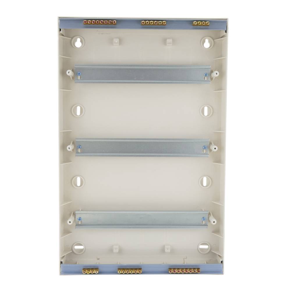 Caja de distribución eléctrica de 36 módulos de 17.5 mm de superficie de plástico ABS SPN IP40