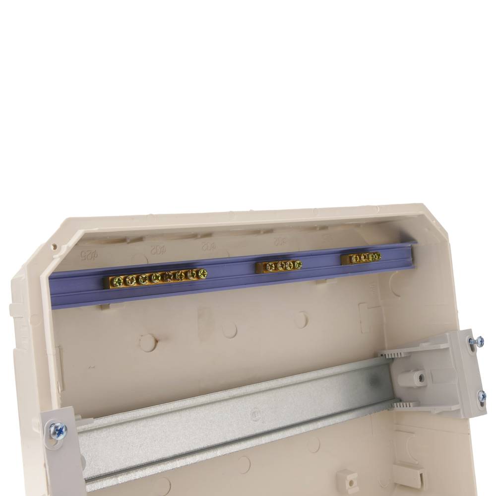Caja de distribución eléctrica de 12 módulos de empotrar de plástico ABS SPN IP40