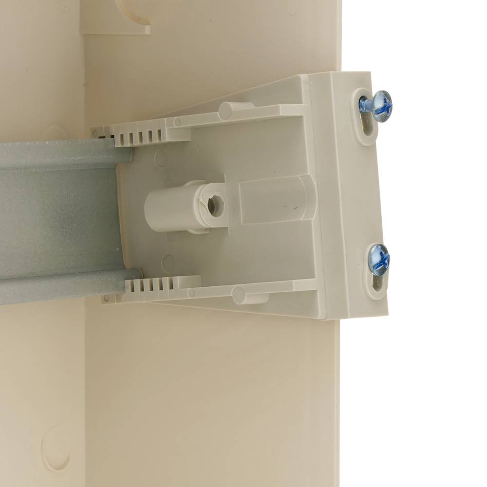 Caja de distribución eléctrica de 24 módulos de empotrar de plástico ABS SPN IP40