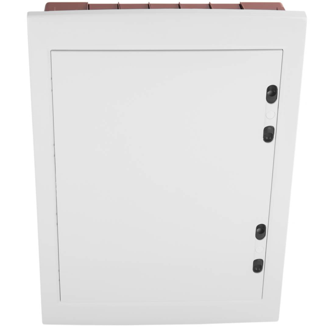 Caja de distribución eléctrica de plástico ABS para empotrar a pared de 54 módulos