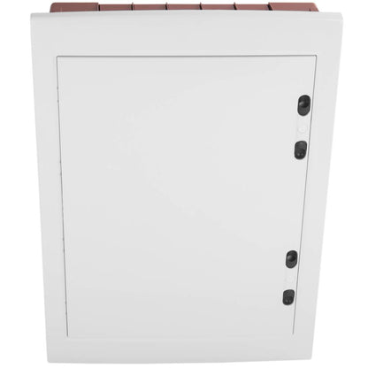 Caja de distribución eléctrica de plástico ABS para empotrar a pared de 54 módulos