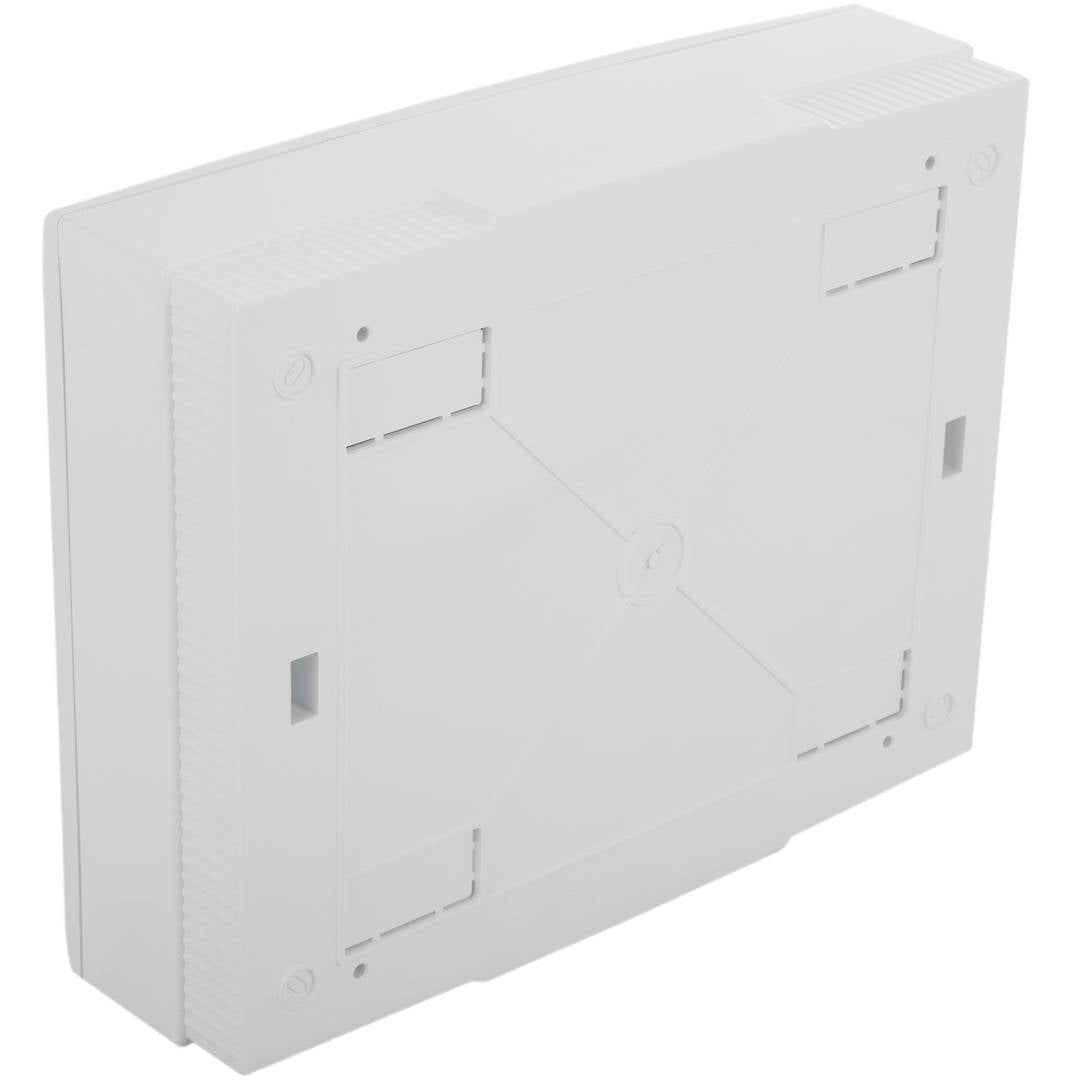 Caja de distribución eléctrica de plástico ABS para superficie de 12 módulos