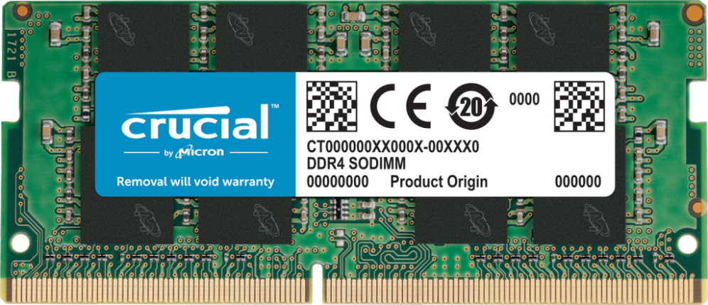 Crucial CT16G4SFRA32A módulo de memoria 16 GB 1 x 16 GB DDR4 260-pin SO-DIMM