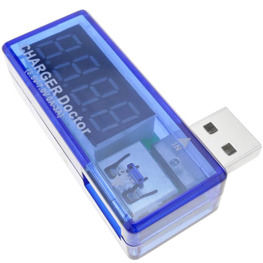 Voltímetro USB con visores de 4 dígitos modelo DW-0887