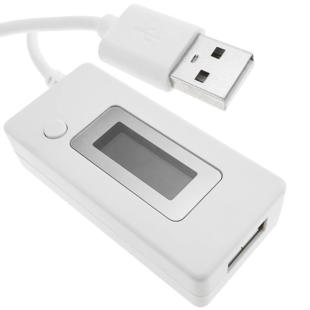 Voltímetro Amperímetro y nivel de carga USB con visores de 4 dígitos modelo DW-0891