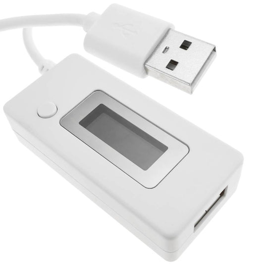 Voltímetro Amperímetro y nivel de carga USB con visores de 4 dígitos modelo DW-0891