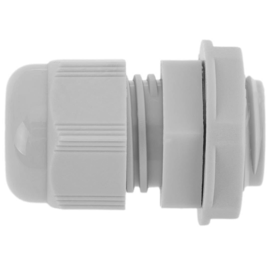 Prensaestopas de poliamida M12x1.5/8 gris claro