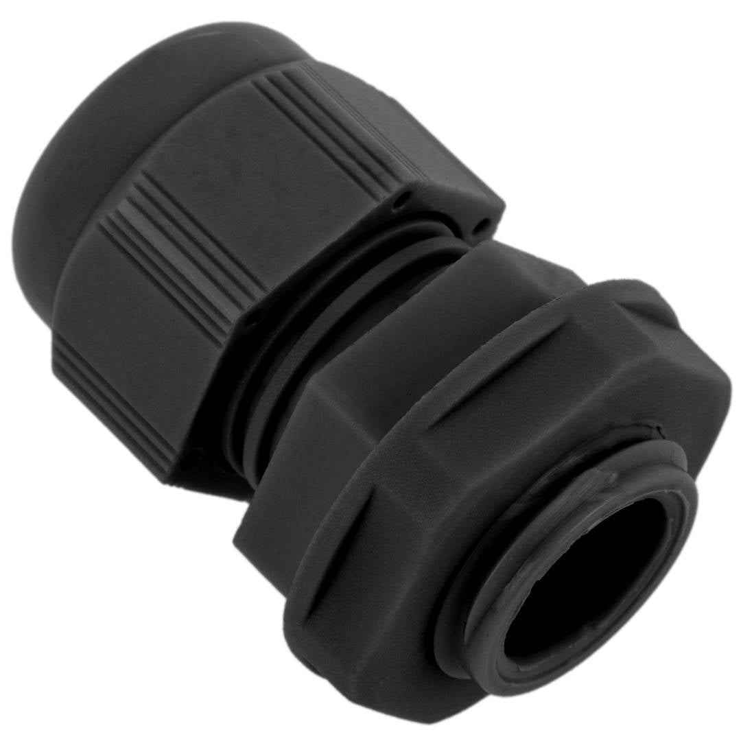 Prensaestopas de poliamida M12x1.5/8 negro