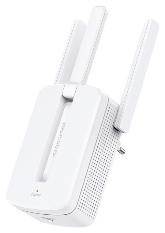 Mercusys MW300RE ampliador de red Repetidor de red Blanco