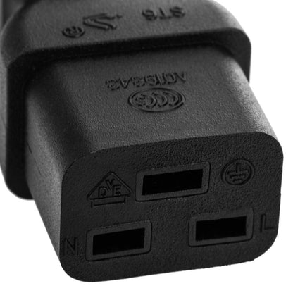 Cable Alimentación IEC-60320 1.8m (C19 / C20)