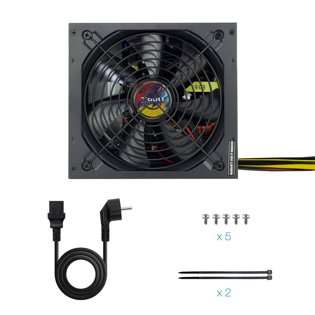 Fuente de alimentación ATX 650W con PFC activo de TooQ TQAPOLO-650SP