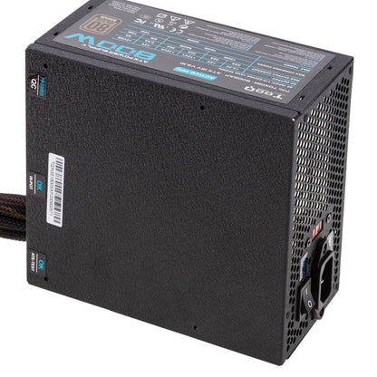Fuente de alimentación TooQ Gaming XGE II con ventilador con LED 140 mm PFC activo 800 W