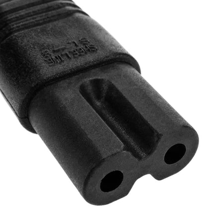 Cable Alimentación IEC-60320 0.2m (C7 / Bipolar-M)