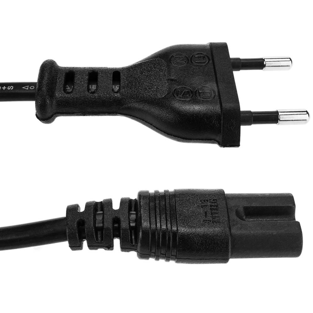 Cable Alimentación IEC-60320 0.2m (C7 / Bipolar-M)