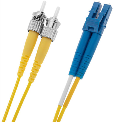 Cable de fibra óptica LC a ST monomodo duplex 9/125 de 1 m OS2