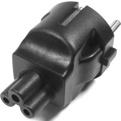 Adaptador de conector IEC-60320 C5 a Schuko