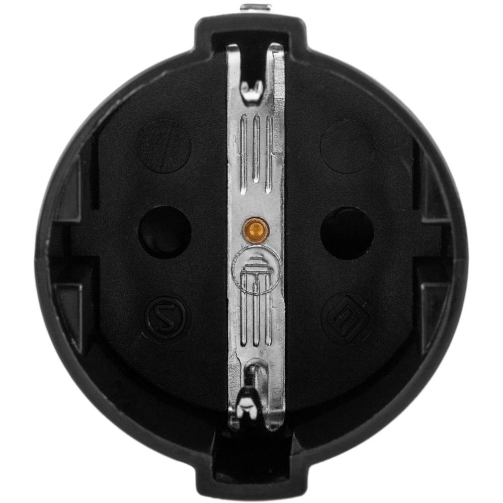Base móvil schuko 220VAC 16A con toma de tierra