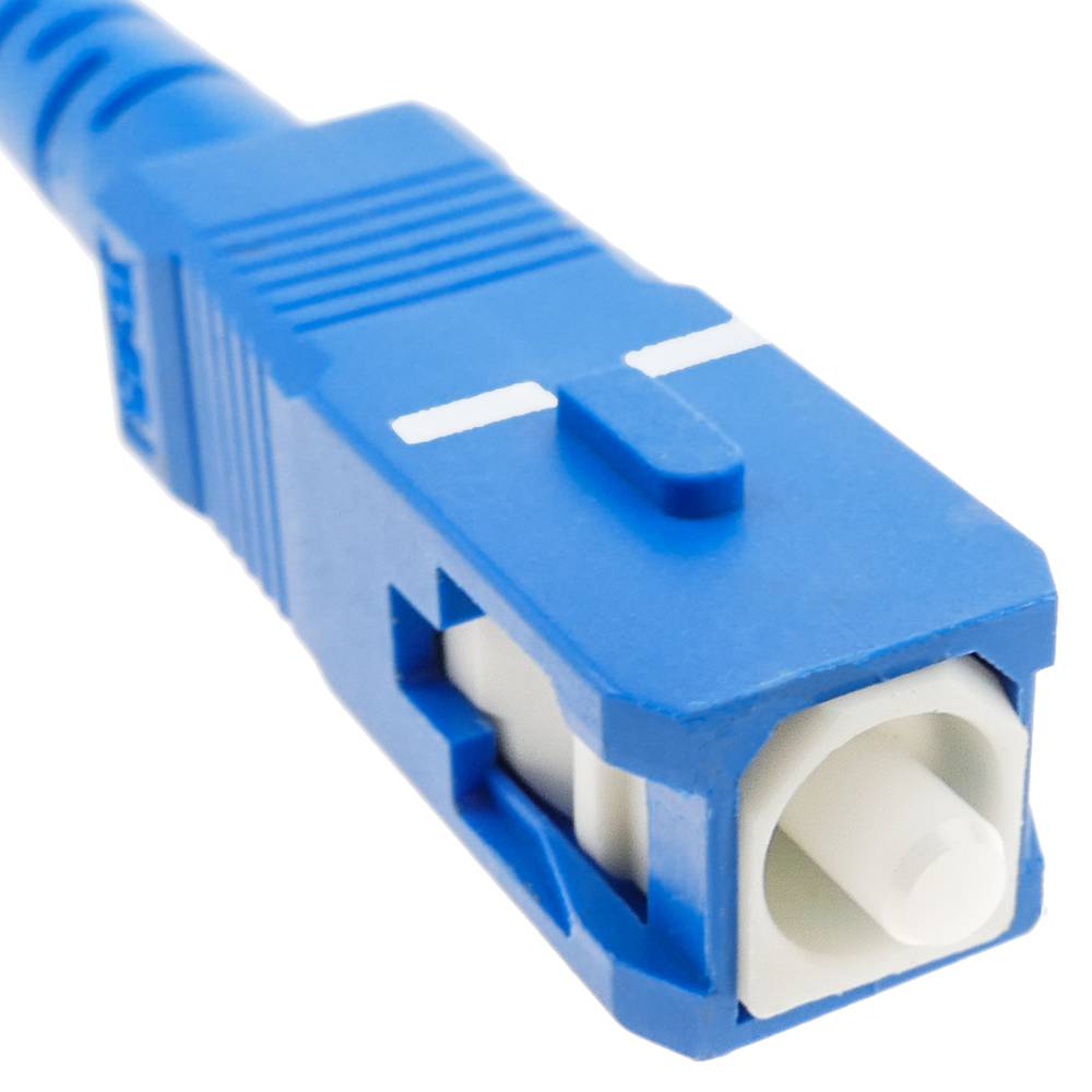 Cable de fibra óptica SC a SC monomodo simplex 9/125 de 5 m OS2